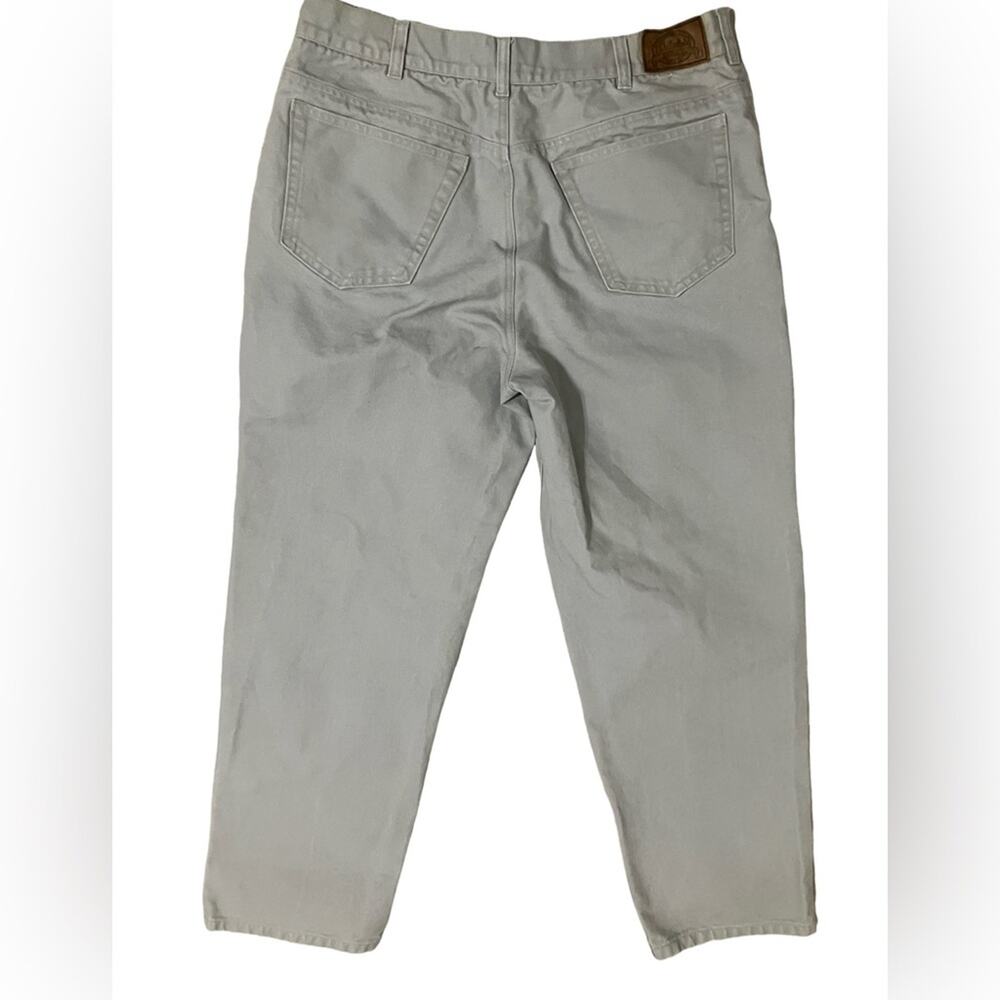 Cabela's Men's Straight Jeans in Light Gray heavy duty jeans - Picture 4 of 7